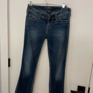 Silver Frances Jeans